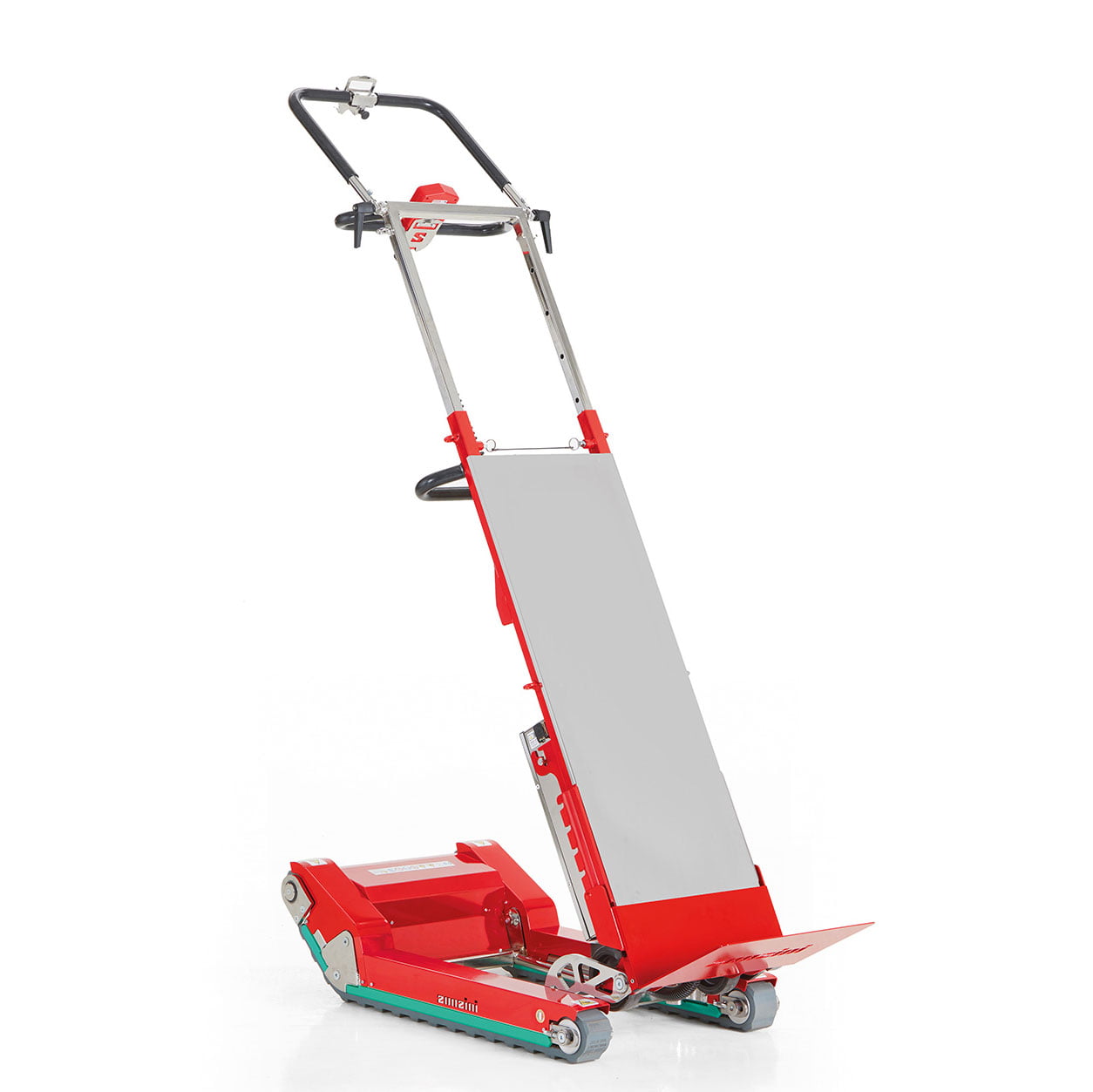 Electric stair climbing hand truck